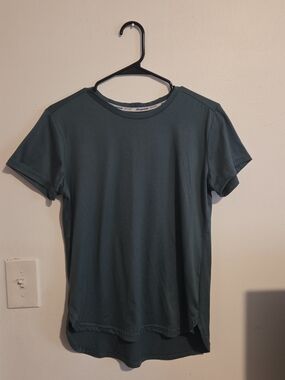 Aeropostale Sport Short Sleeve Crewneck Tee in Teal Green